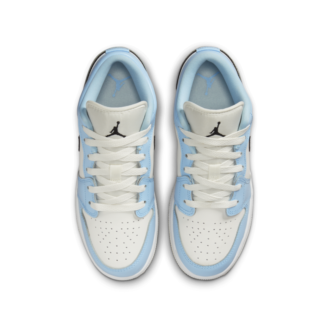 Jordan 1 Low Ice Blue Black (GS)