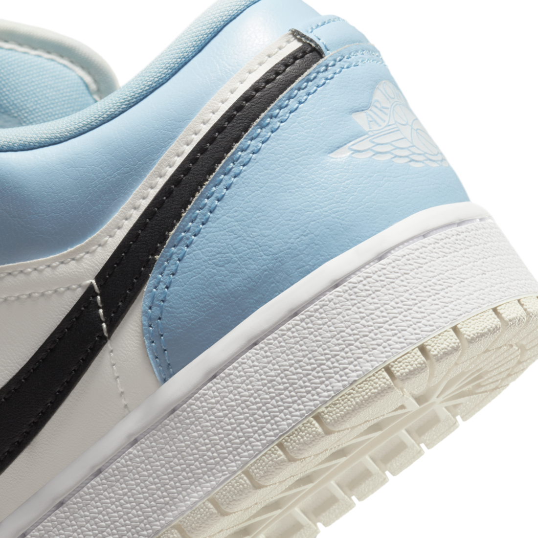 Jordan 1 Low Ice Blue Black (GS)