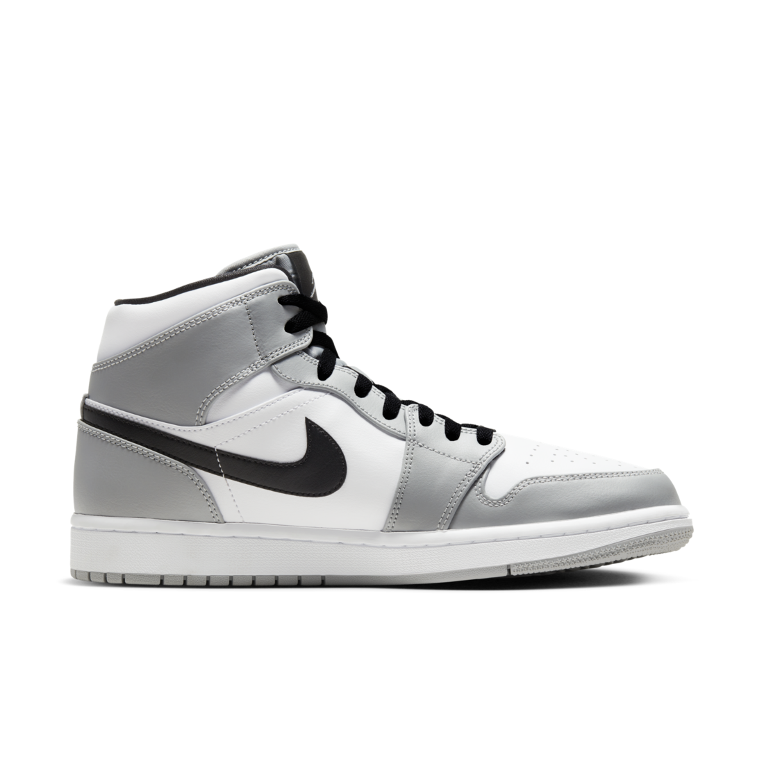 Air Jordan 1 Mid Light Smoke Grey
