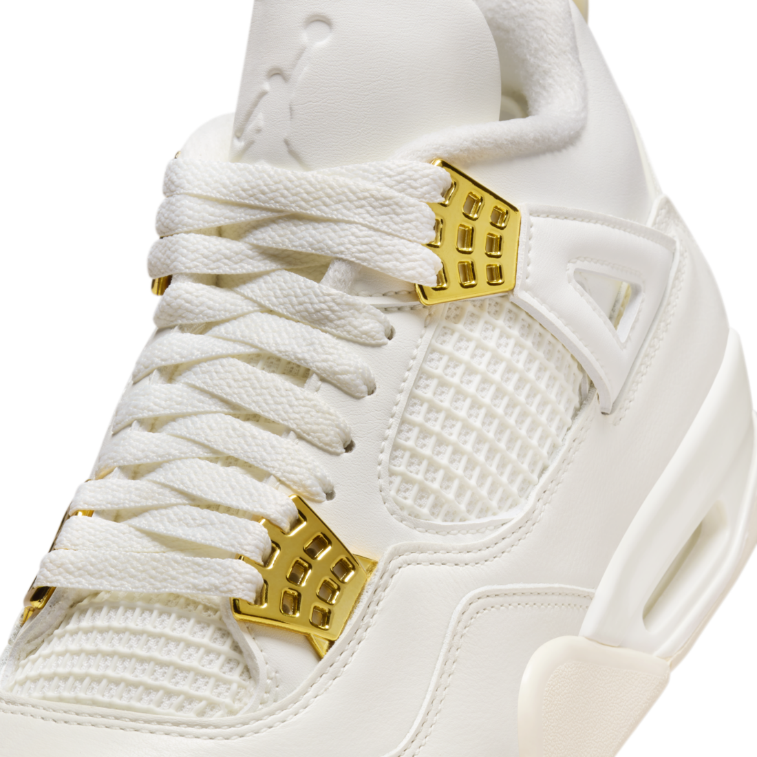 Air Jordan 4 Metallic Gold