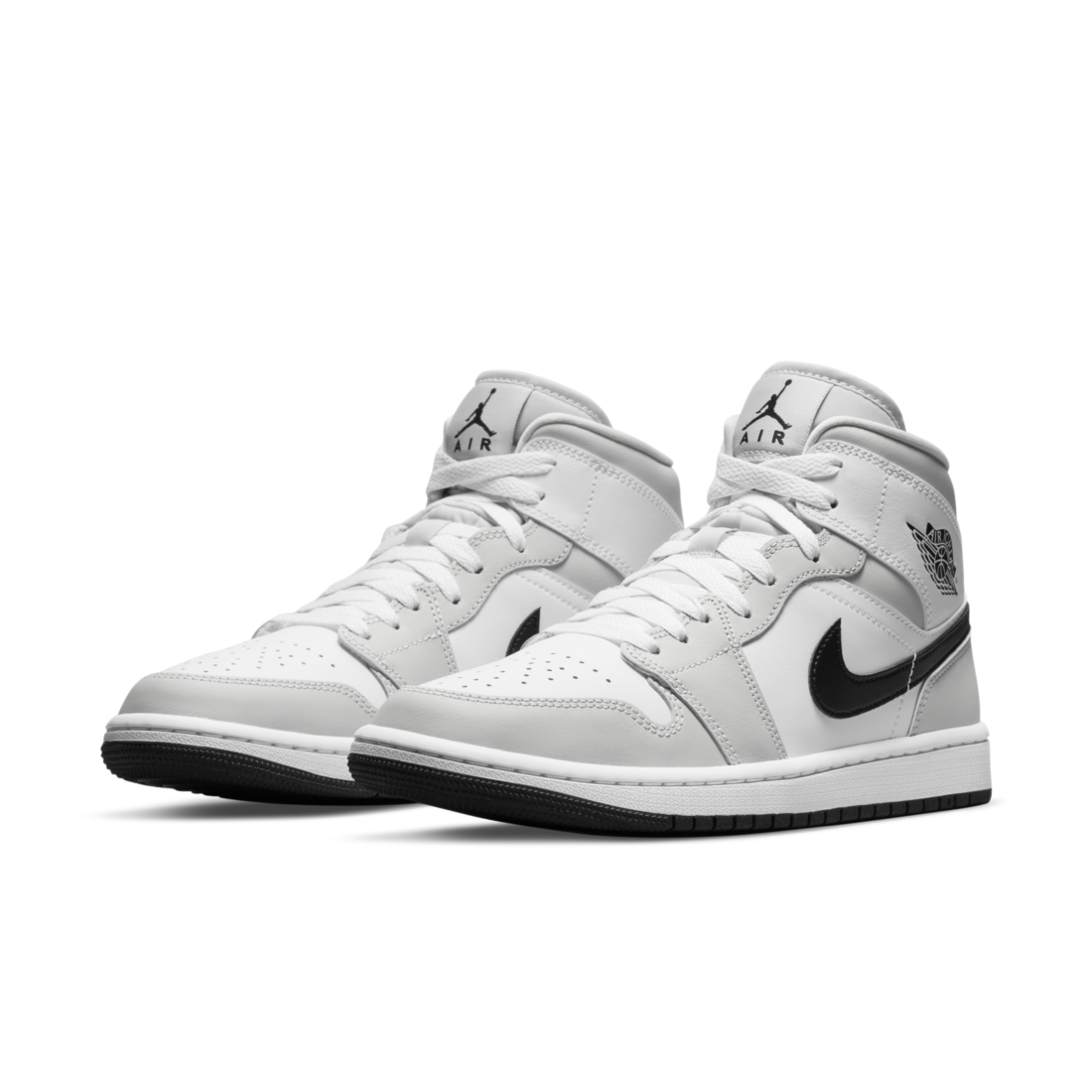 Air Jordan 1 Mid Light Smoke Grey (Women's)