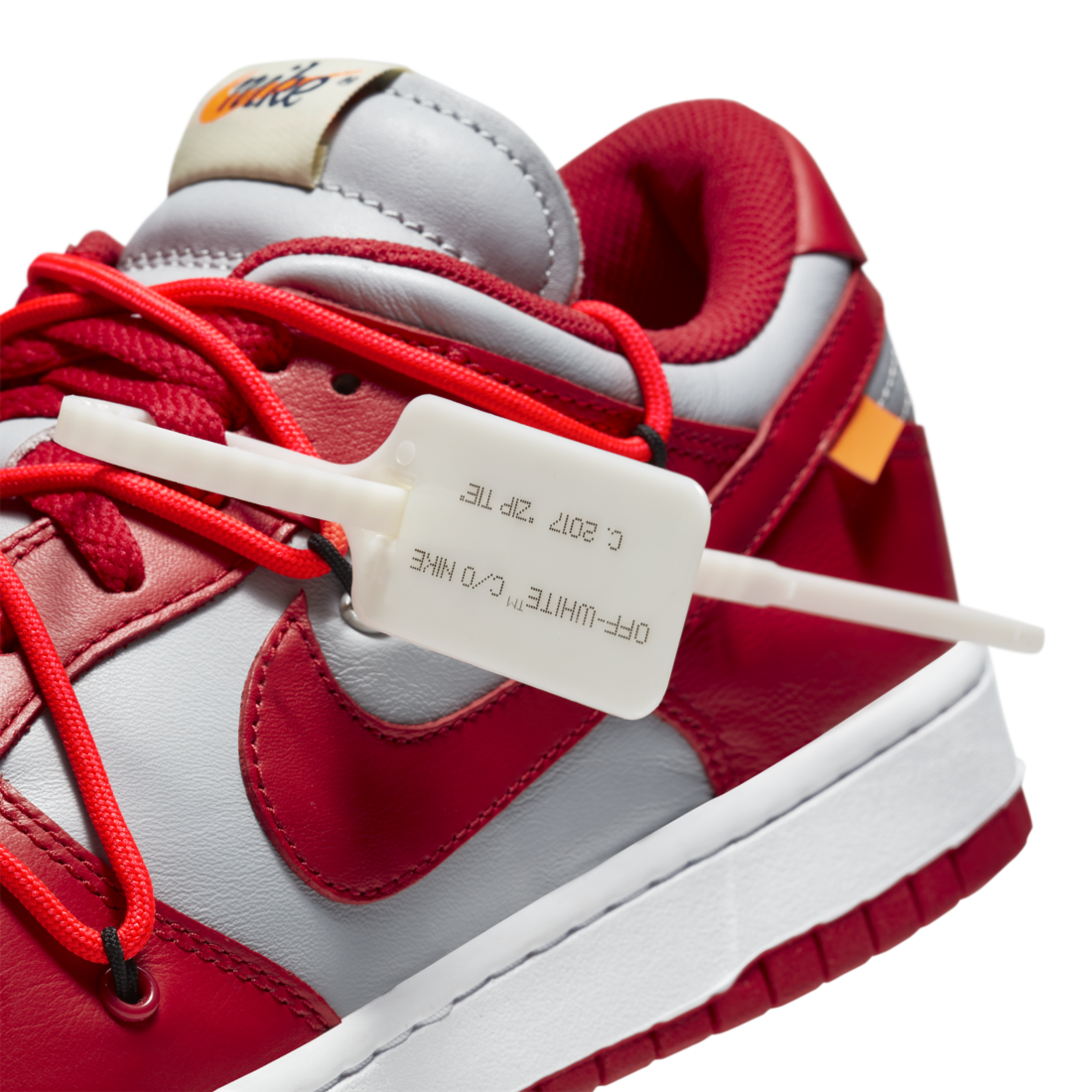 Nike Dunk Low Off-White University Red