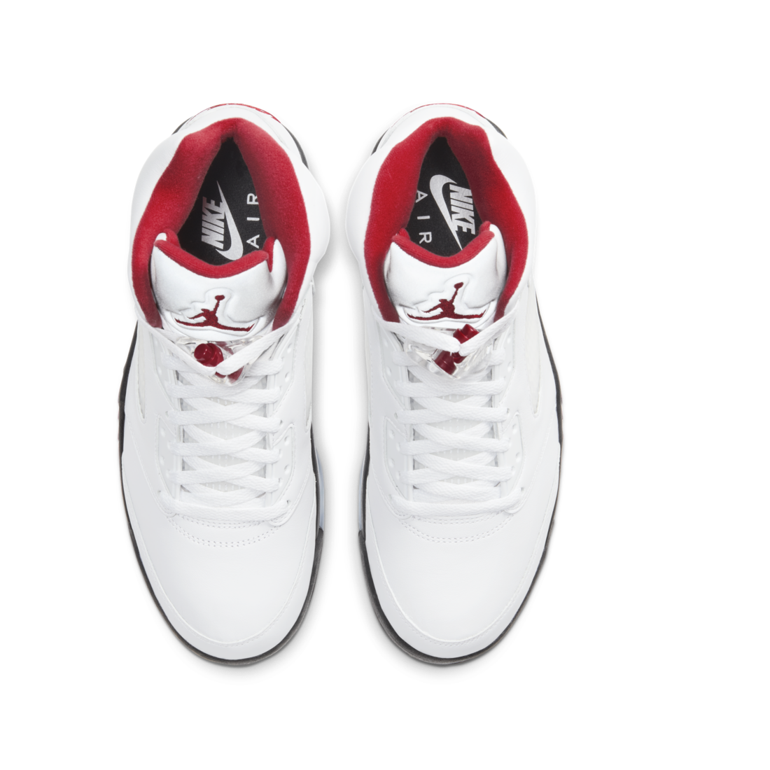 Jordan 5 Retro Fire Red Silver Tongue (2020)