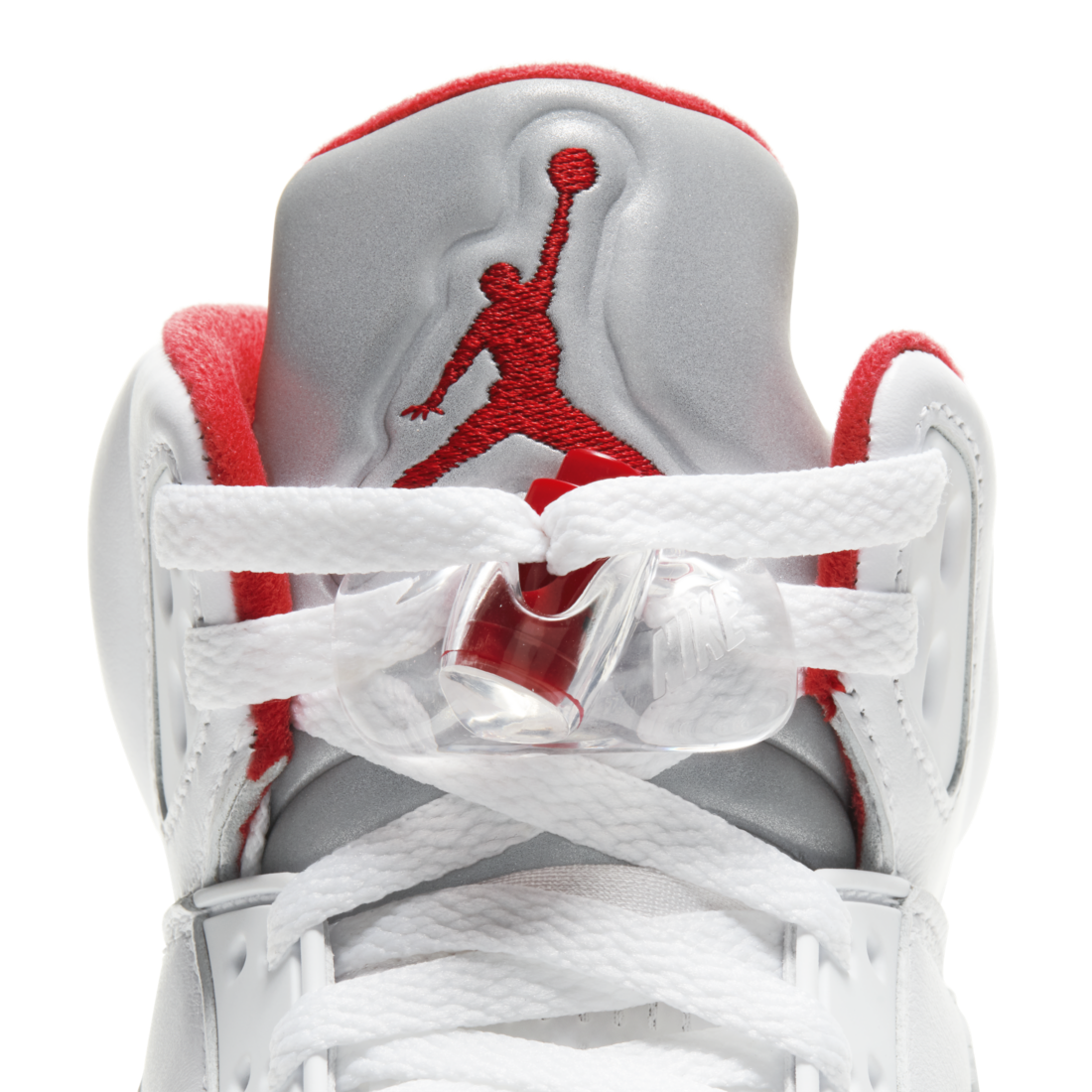 Jordan 5 Retro Fire Red Silver Tongue (2020)