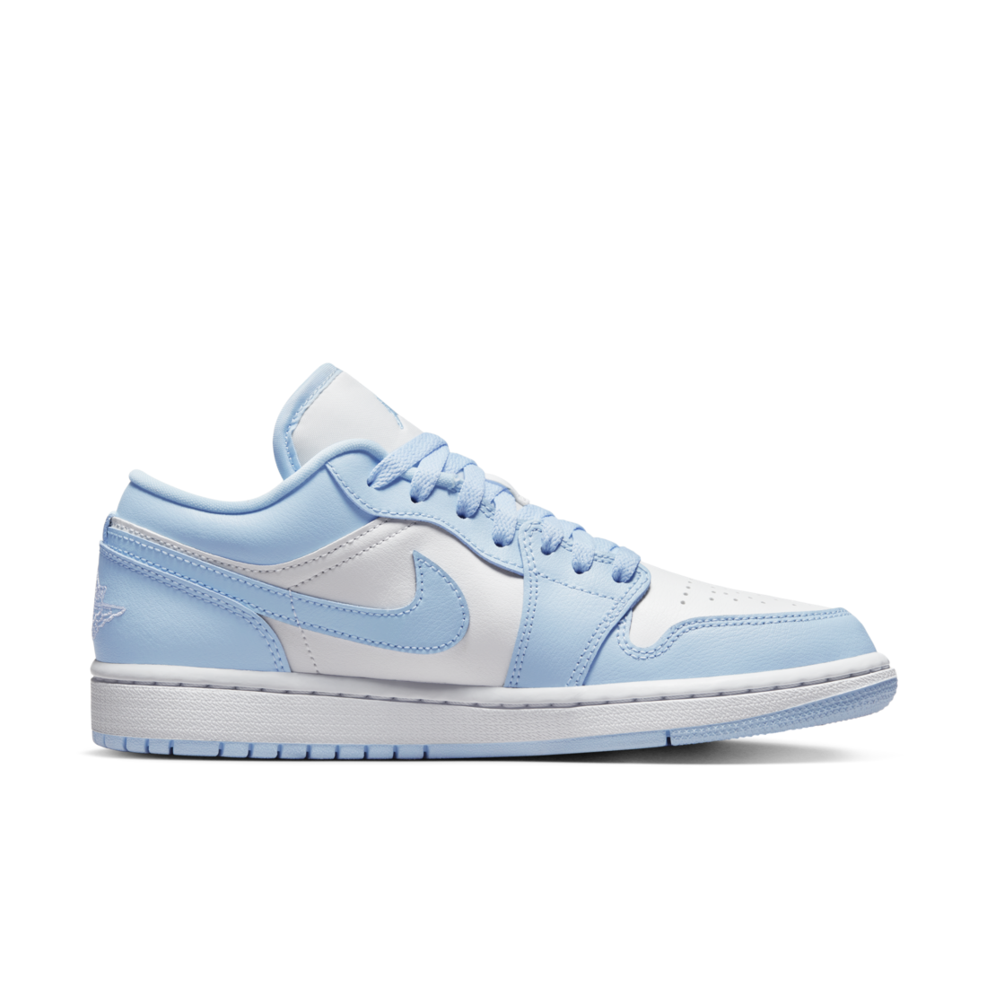 Jordan 1 Low White Ice Blue Aluminium