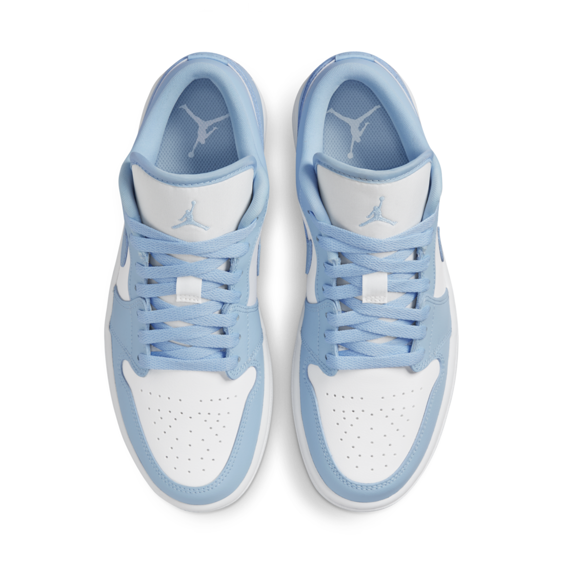 Jordan 1 Low White Ice Blue Aluminium