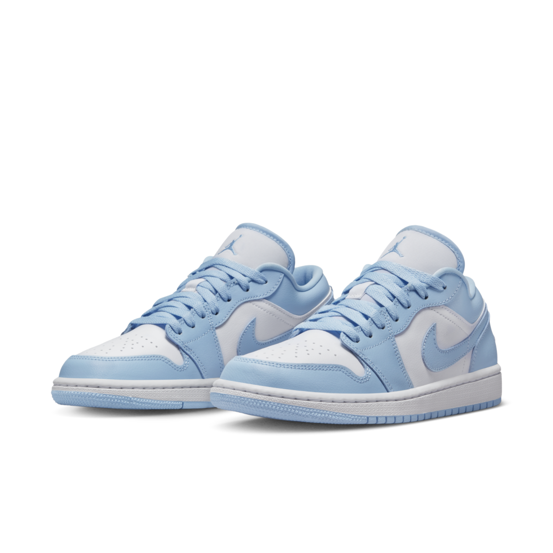 Jordan 1 Low White Ice Blue Aluminium