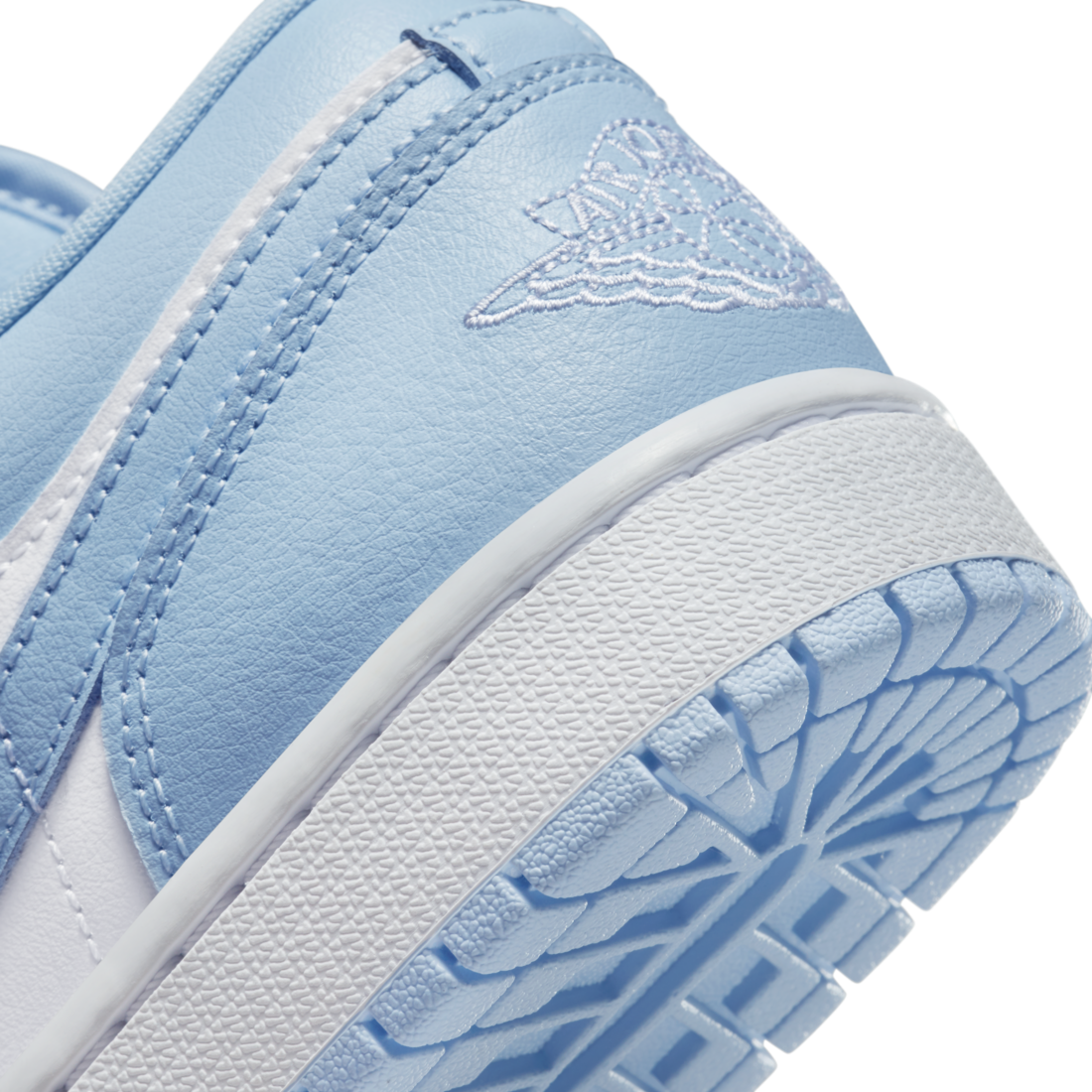 Jordan 1 Low White Ice Blue Aluminium