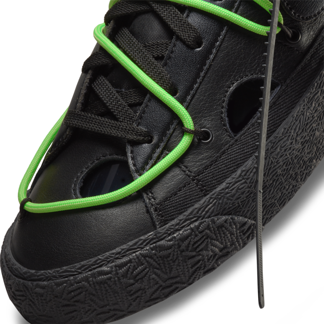 Nike Blazer Low Off-White Black Electro Green