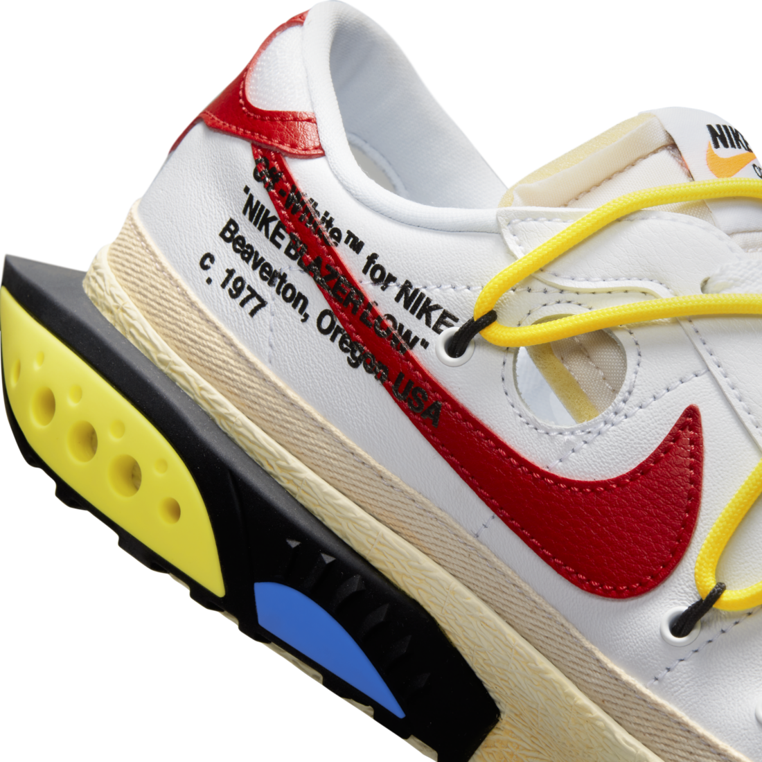 Nike Blazer Low Off-White University Red