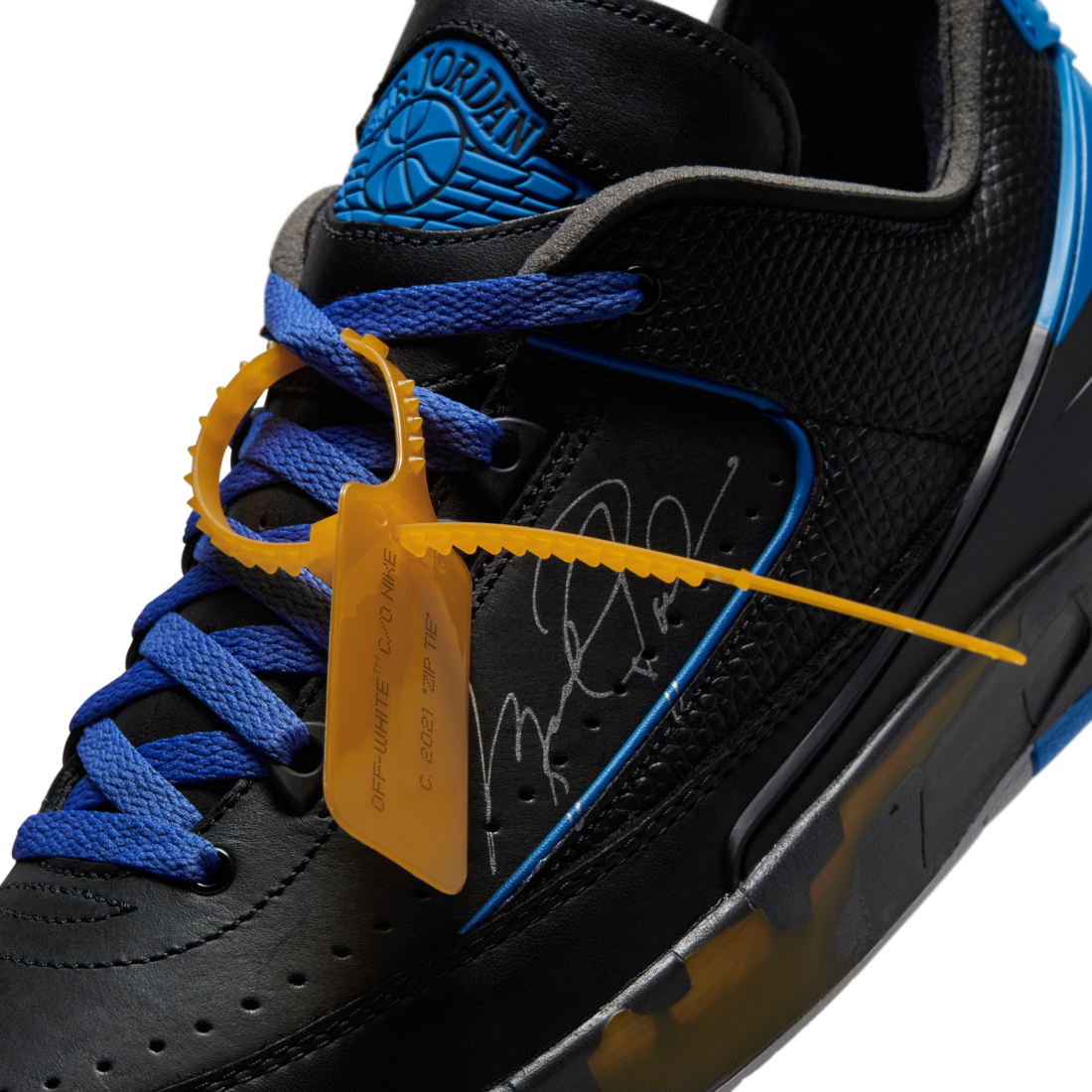 Jordan 2 Retro Low SP Off-White Black Blue