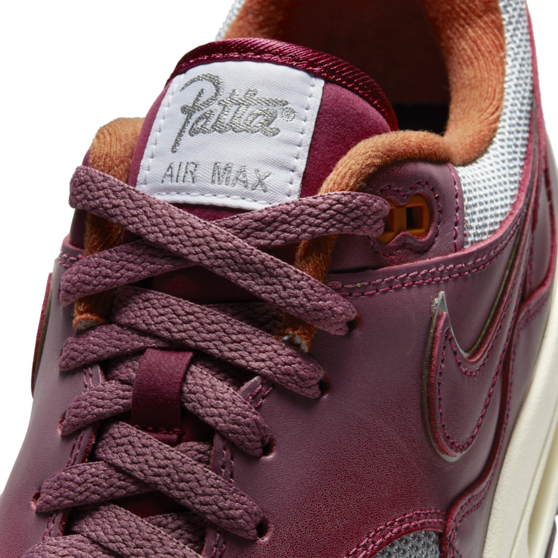 Nike Air Max 1 Patta Waves Rush Maroon (with Bracelet)