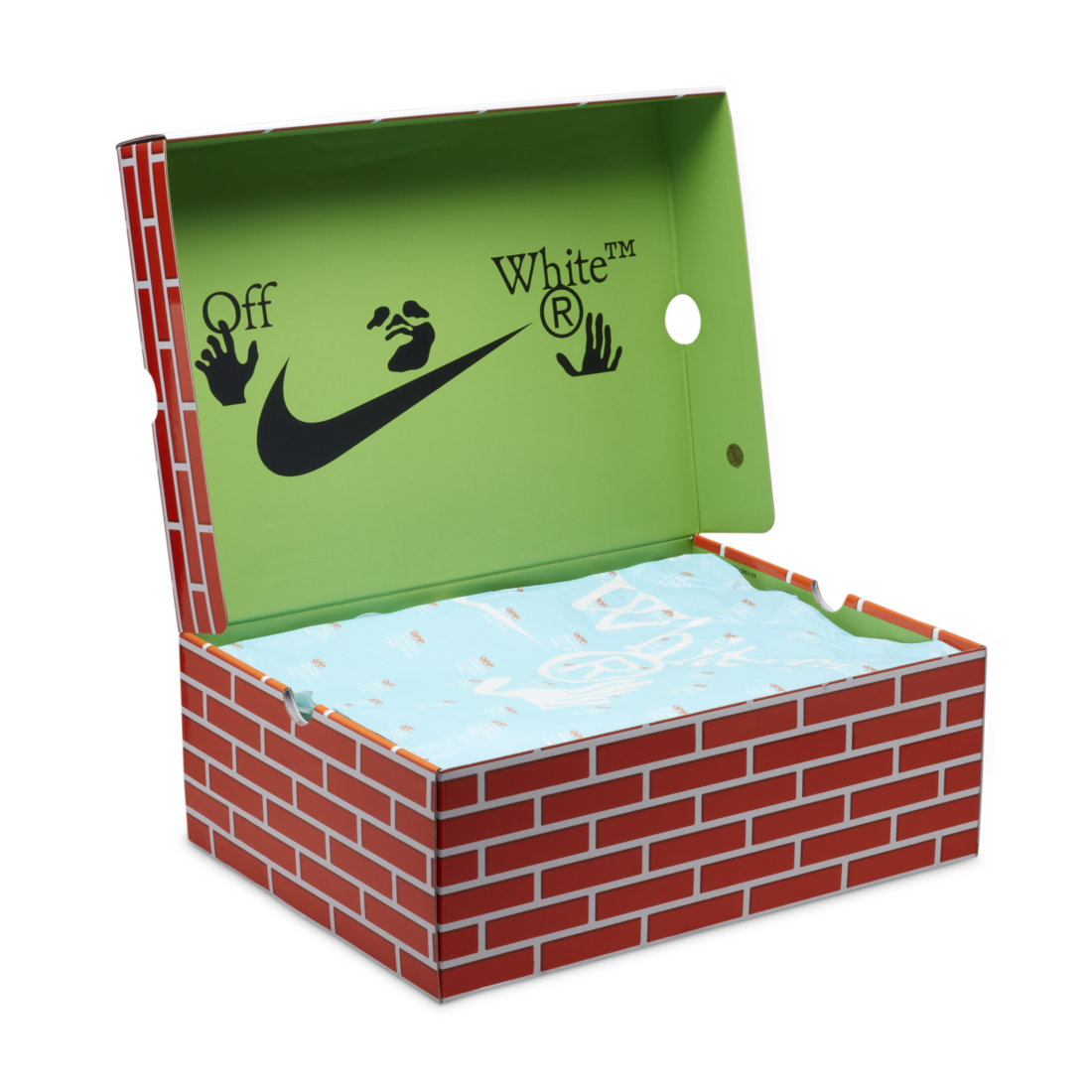 Nike Air Force 1 Mid Off-White Pine Green