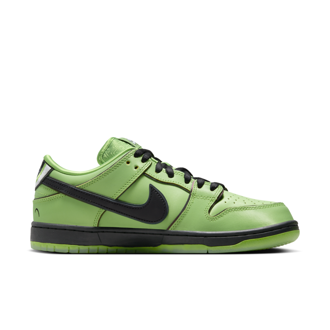 Nike SB Dunk Low Powerpuff Girl Buttercup Green
