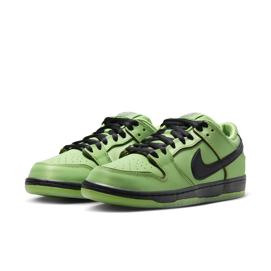 Nike SB Dunk Low Powerpuff Girl Buttercup Green
