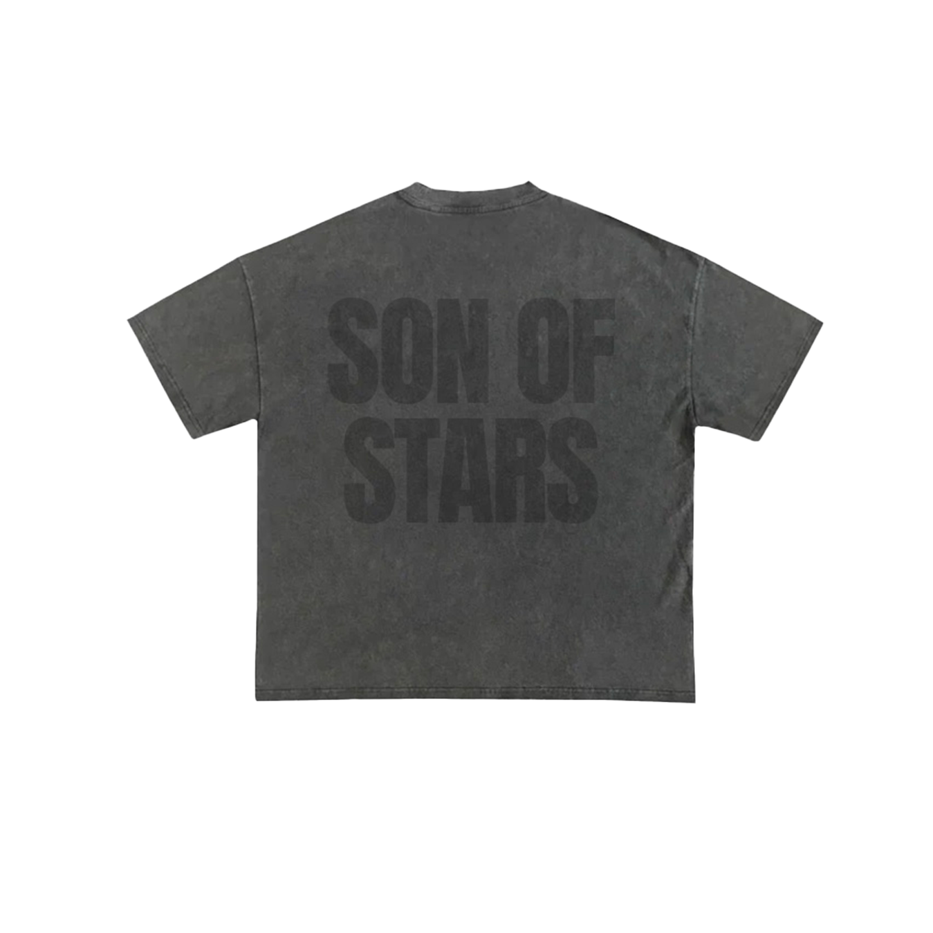 Son of Stars Dark Grey Washed T-Shirt