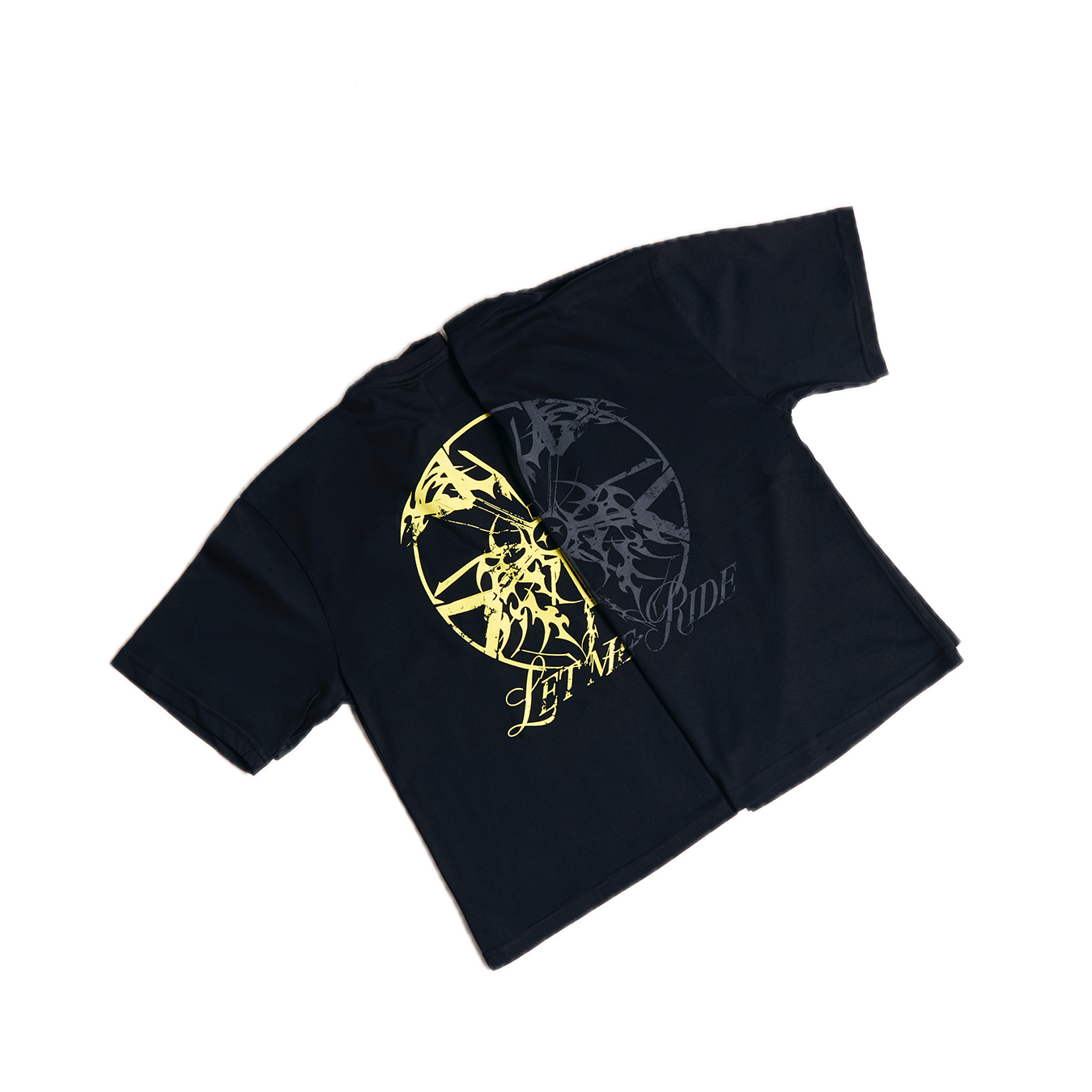 Armé Studios Let Me Ride Tee Black Yellow