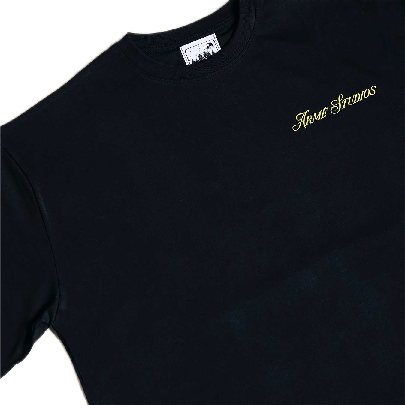 Armé Studios Let Me Ride Tee Black Yellow