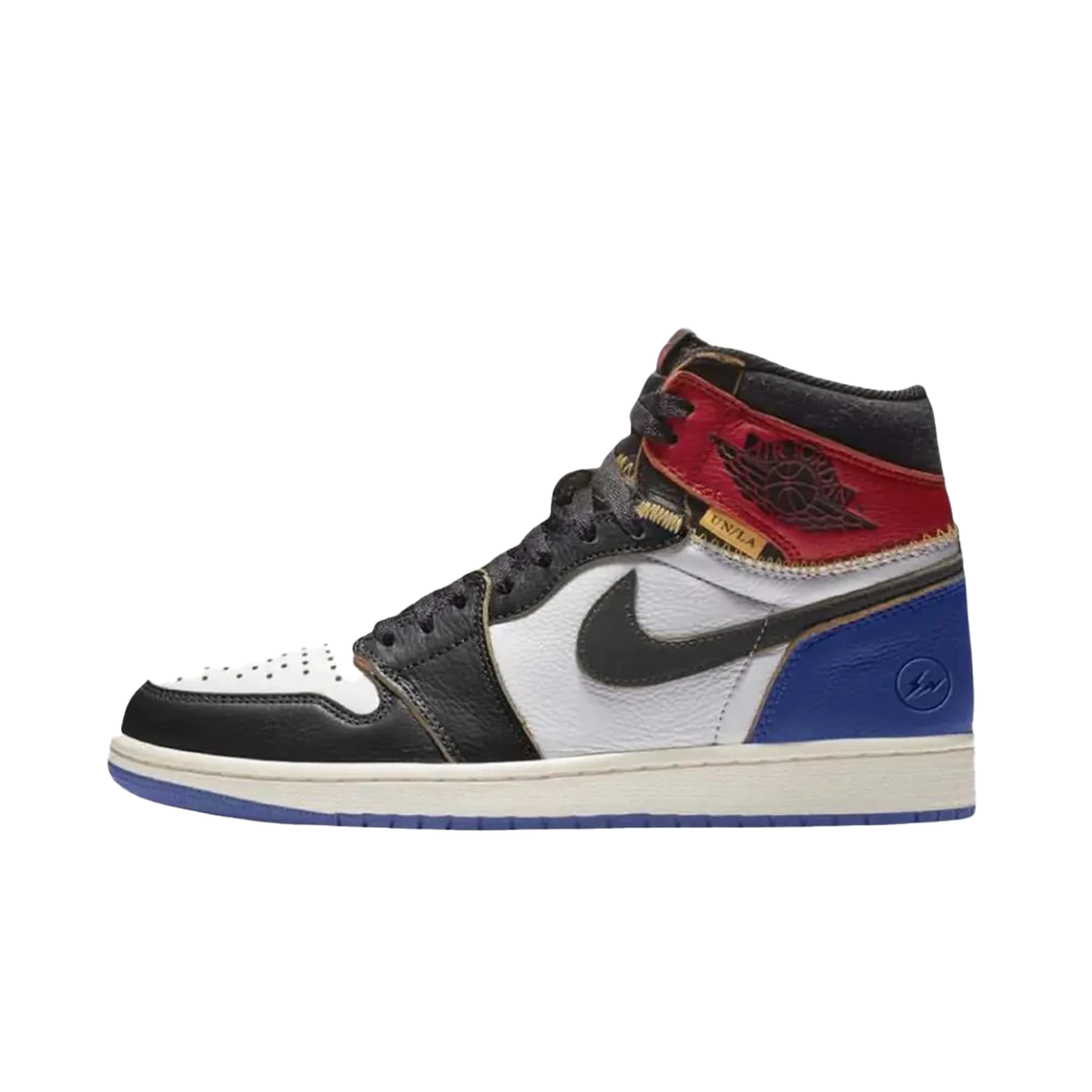 Jordan 1 Retro High OG SP Fragment x Union LA Varsity Red Sport Royal