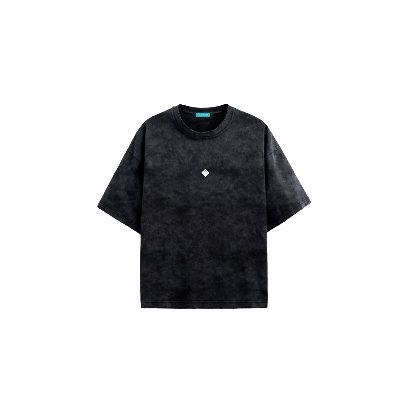 Pantalón Distressed Stone Washed T-Shirt Black