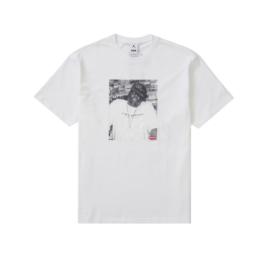 Supreme Jordan Biggie S/S Top White