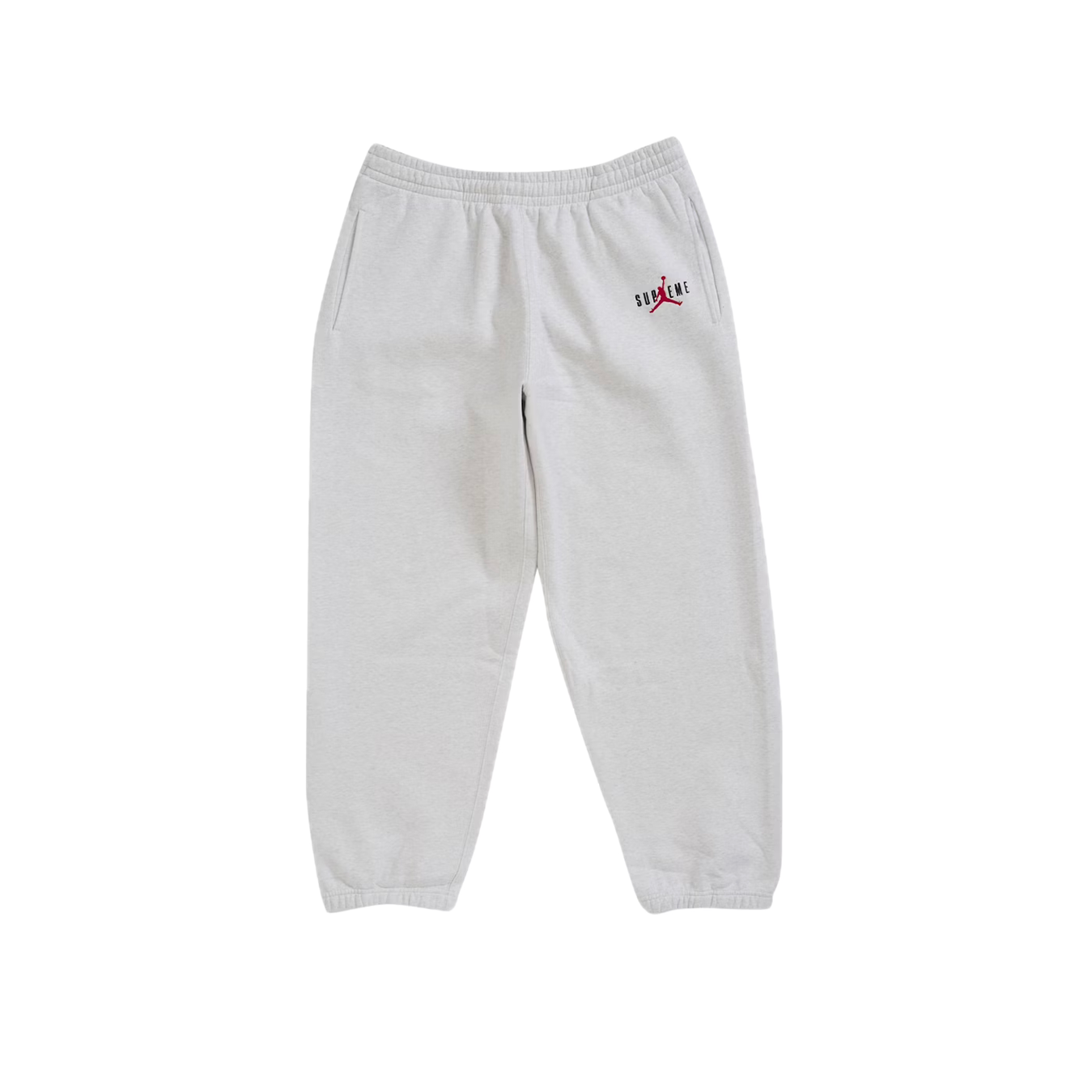 Supreme Jordan Sweatpant Ash Grey FW24