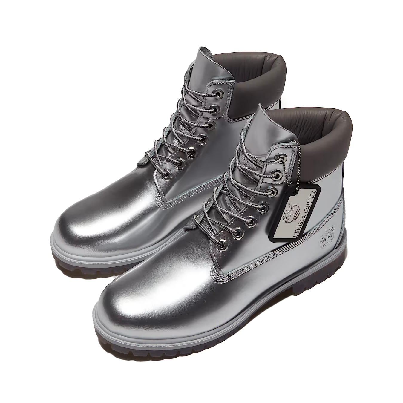 Timberland 6" Boot Premium Veneda Carter Silver