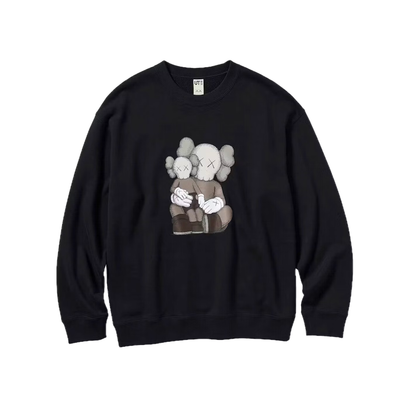 Kaws Uniqlo Longsleeve Sweatshirt Black 2023