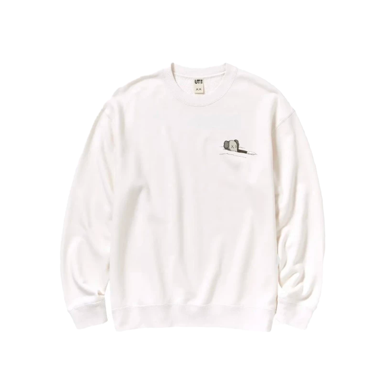Kaws Uniqlo Longsleeve Sweatshirt White 2023