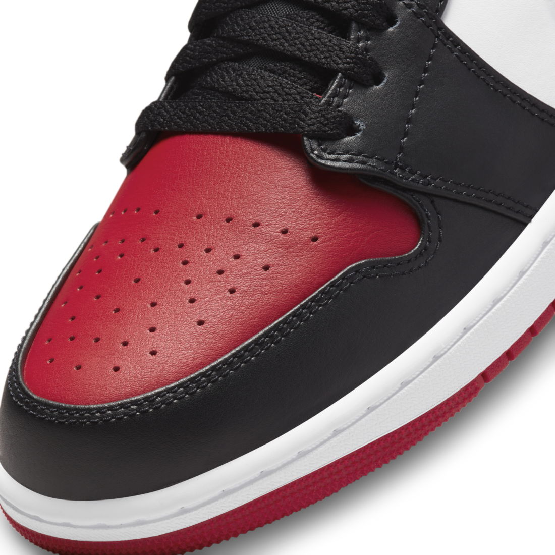 Air Jordan 1 Low Bred Toe