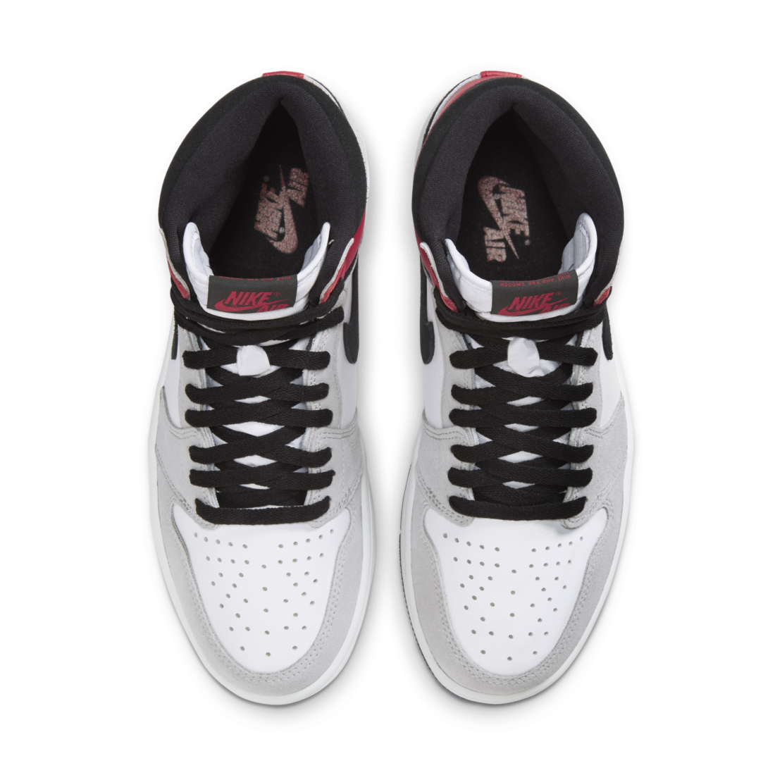 Air Jordan 1 Retro High Light Smoke Grey