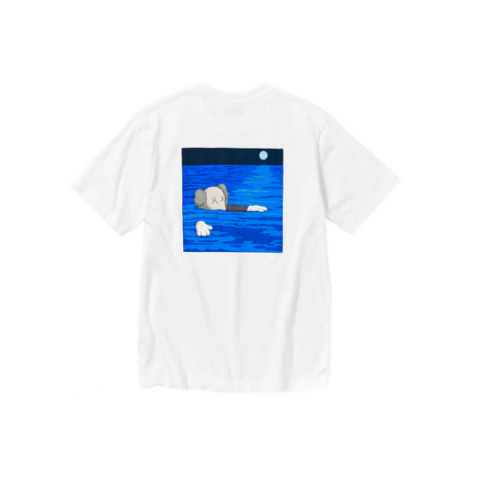 Uniqlo UT x Kaws Tee T-Shirt White Blue 2023