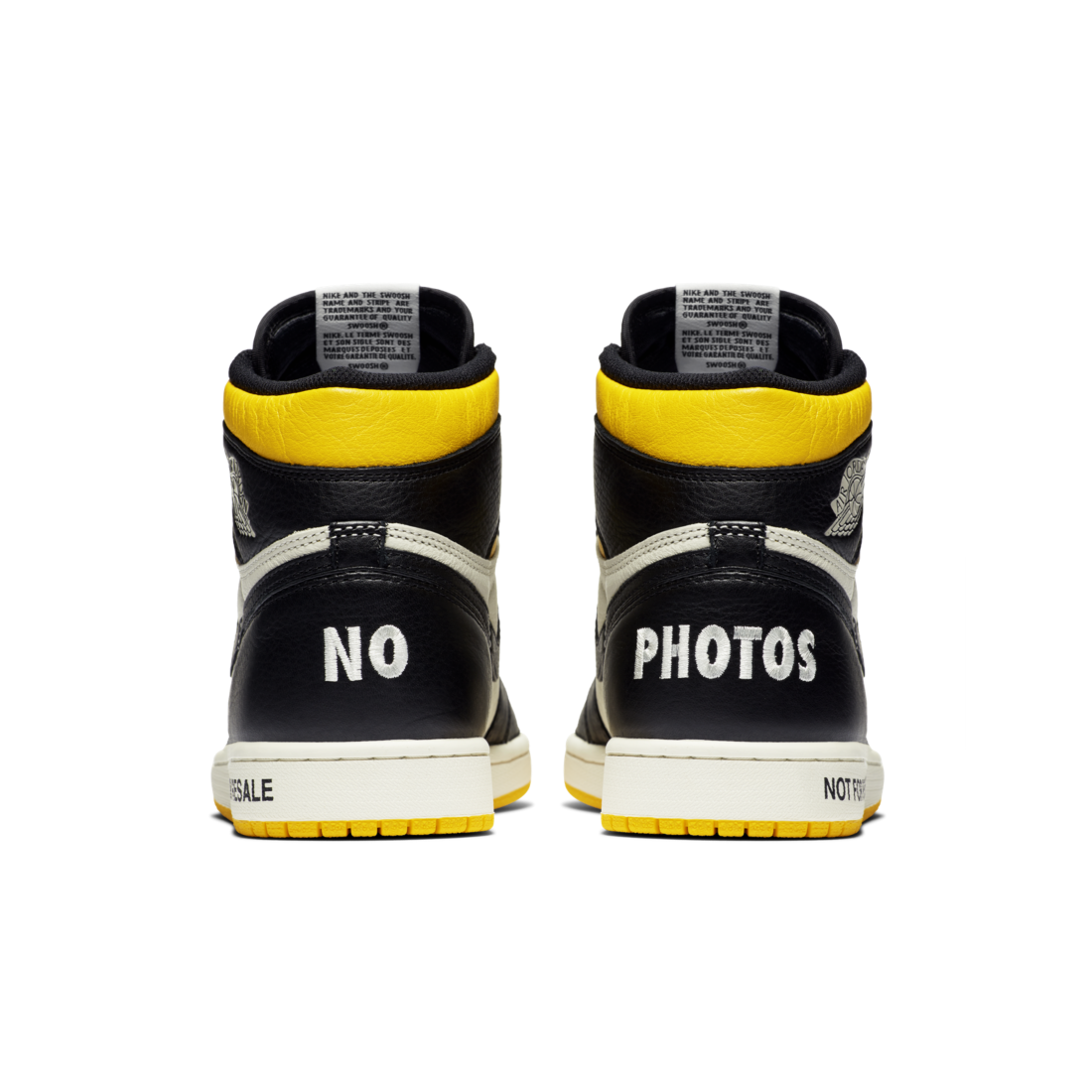 Air Jordan 1 Retro High Not for Resale Varsity Maize