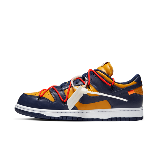 Nike Dunk Low Off-White University Gold Michigan