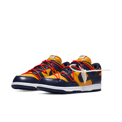 Nike Dunk Low Off-White University Gold Michigan