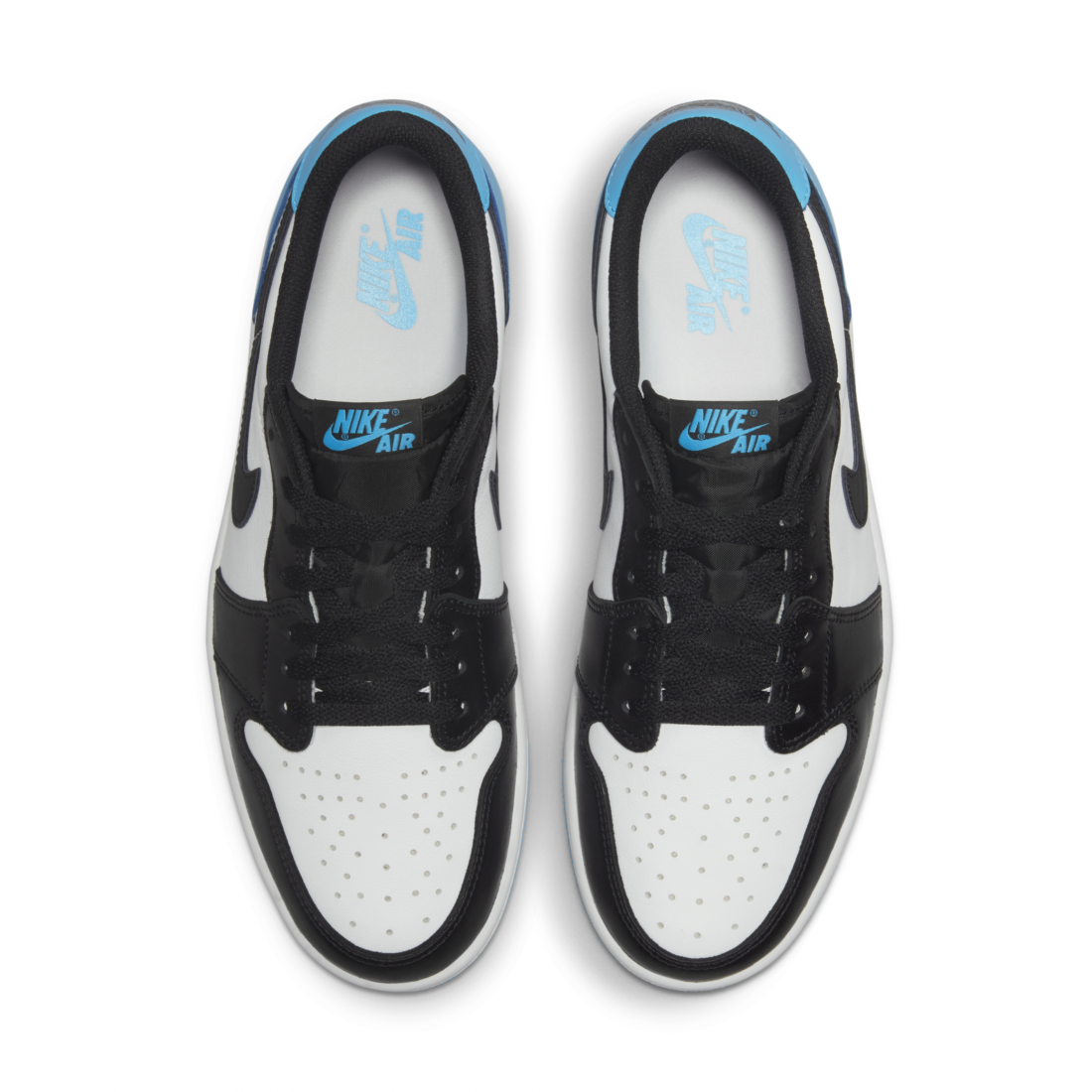Air Jordan 1 Retro Low OG Black Dark Powder Blue
