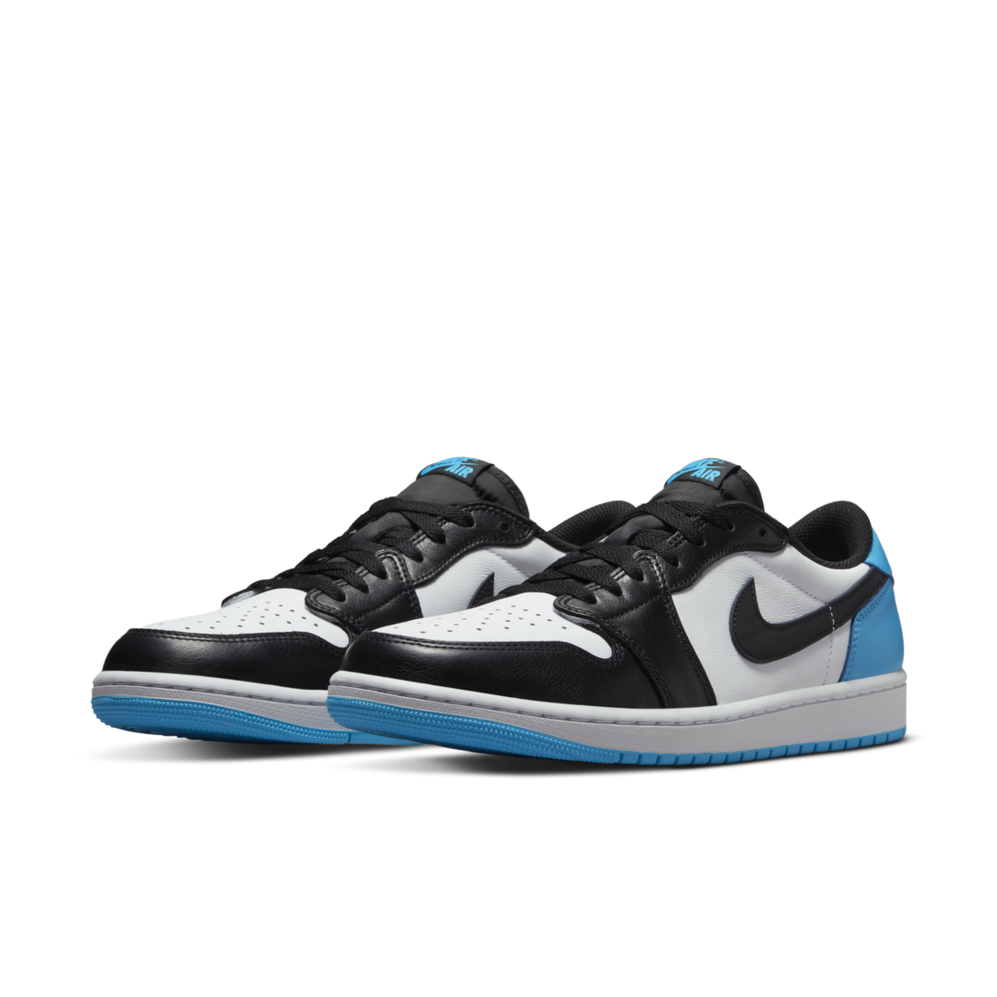 Air Jordan 1 Retro Low OG Black Dark Powder Blue