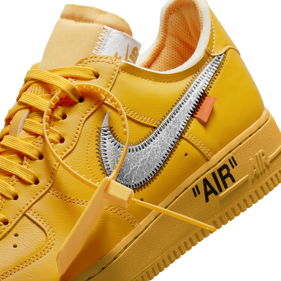 Nike Air Force 1 Low Off-White ICA University Gold