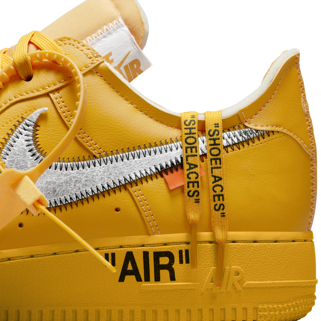 Nike Air Force 1 Low Off-White ICA University Gold