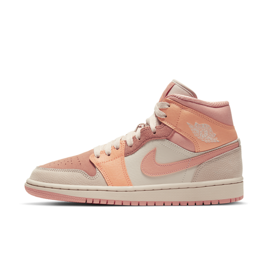 Jordan 1 Mid Apricot Orange