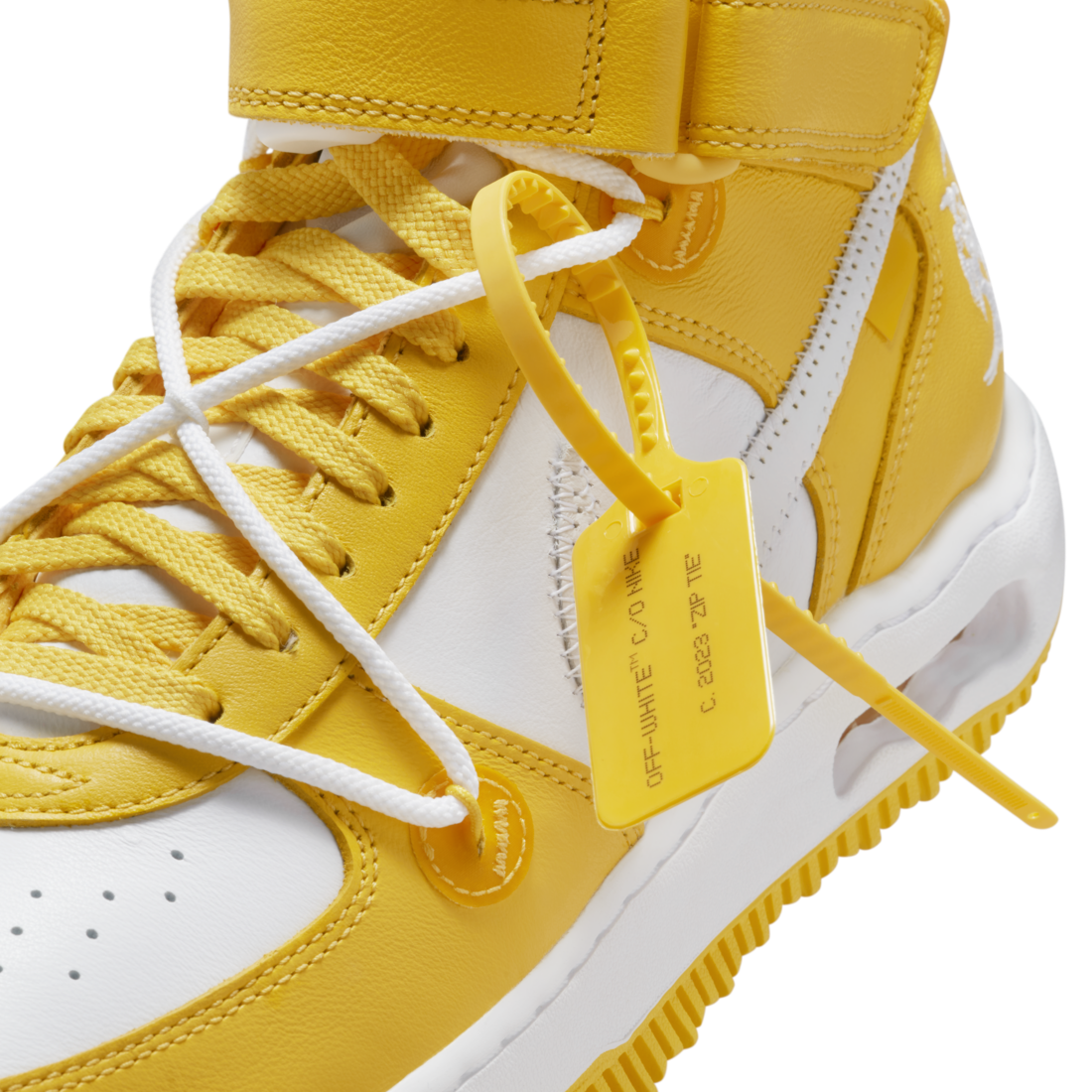 Nike Air Force 1 Mid SP Off-White Varsity Maize