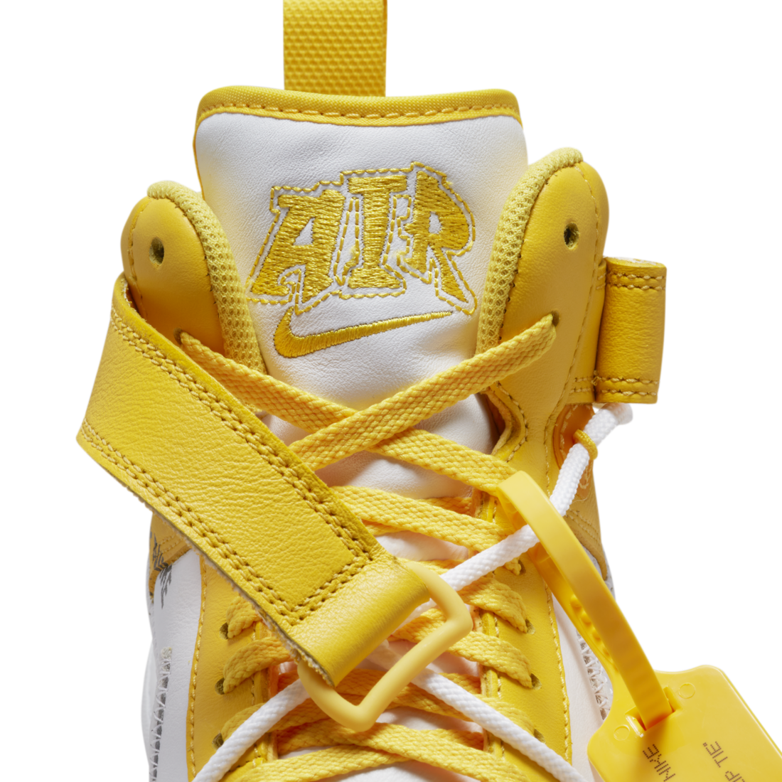 Nike Air Force 1 Mid SP Off-White Varsity Maize