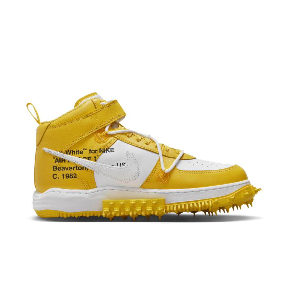 Nike Air Force 1 Mid SP Off-White Varsity Maize
