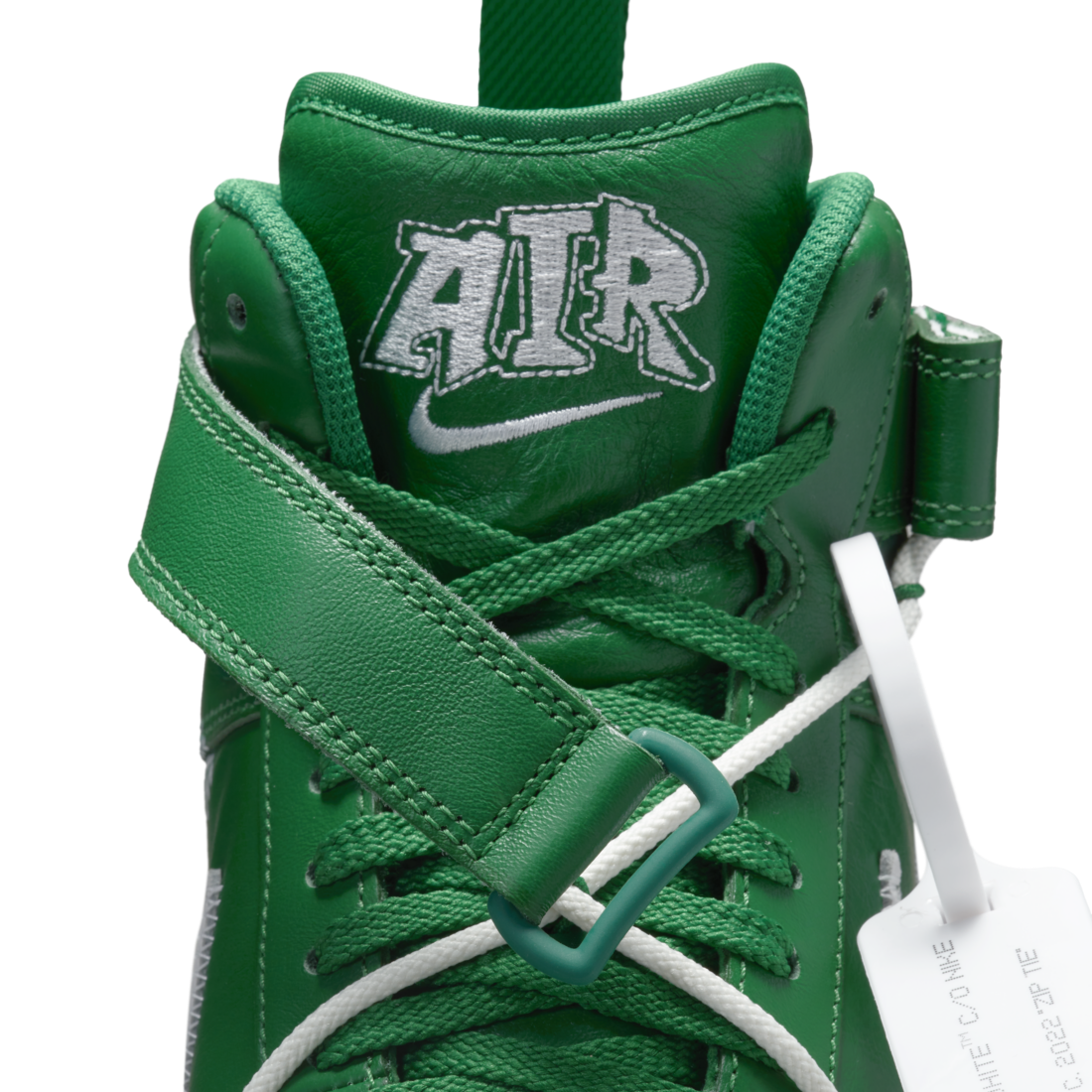 Nike Air Force 1 Mid Off-White Pine Green