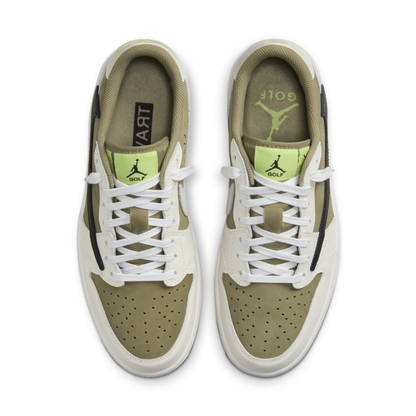 Air Jordan 1 Retro Low Golf Travis Scott Olive