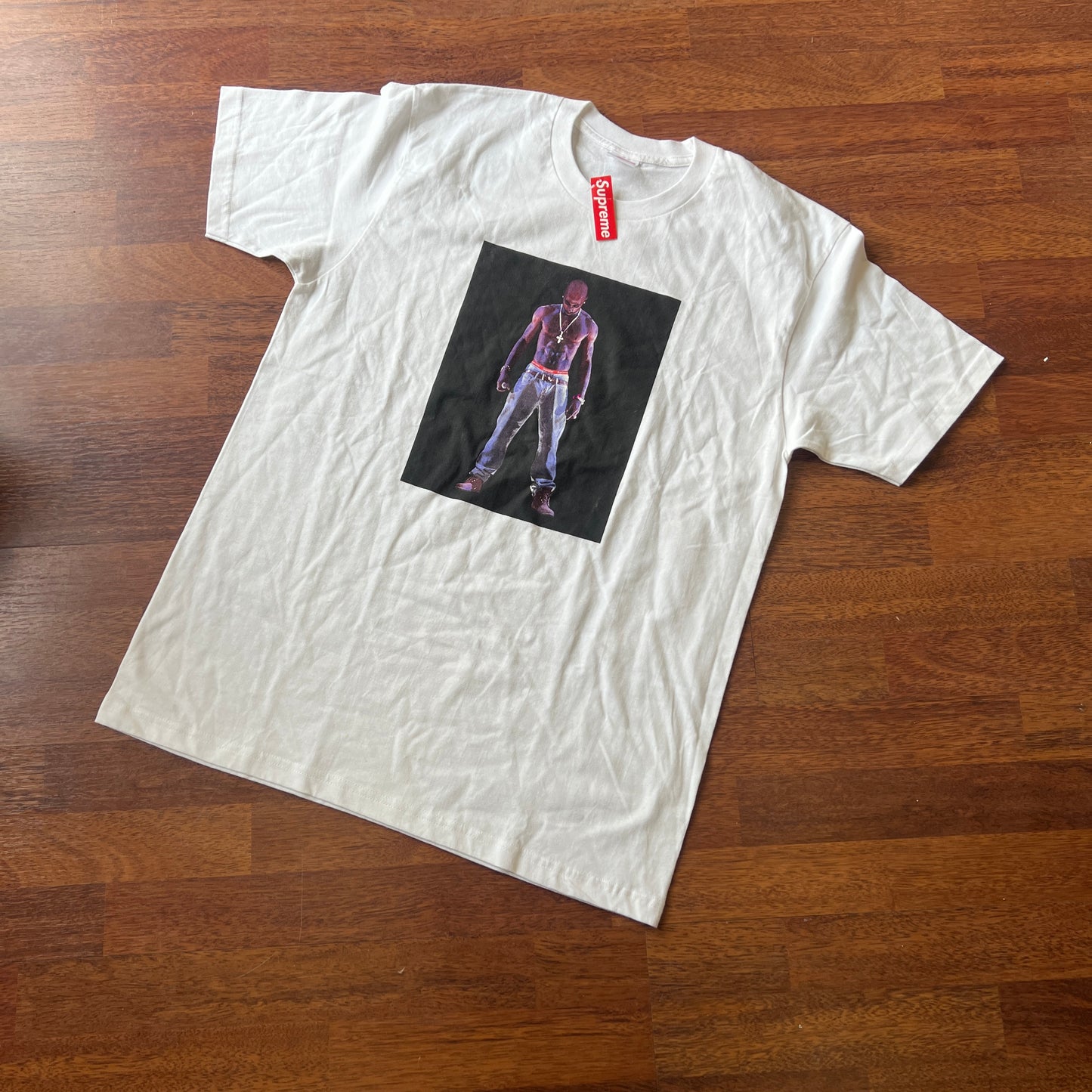 Supreme Tupac Hologram Tee White Taglia L (Nuova)
