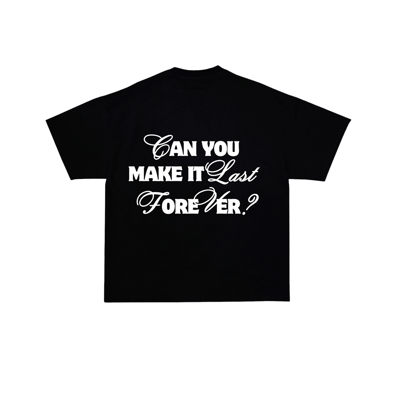 Son of Stars Can You Make It Forever Black T-Shirt