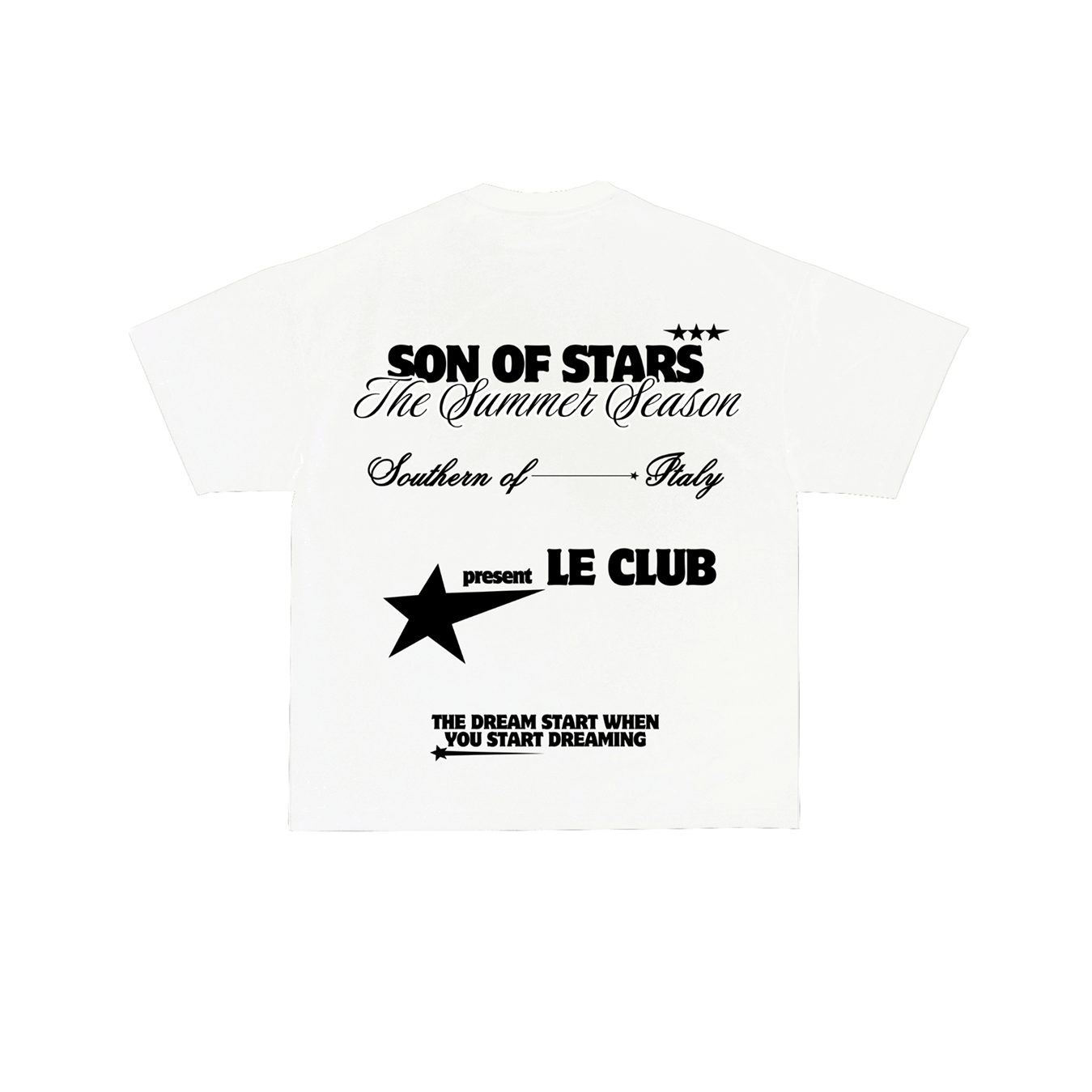 Son of Stars F.T.S White T-Shirt