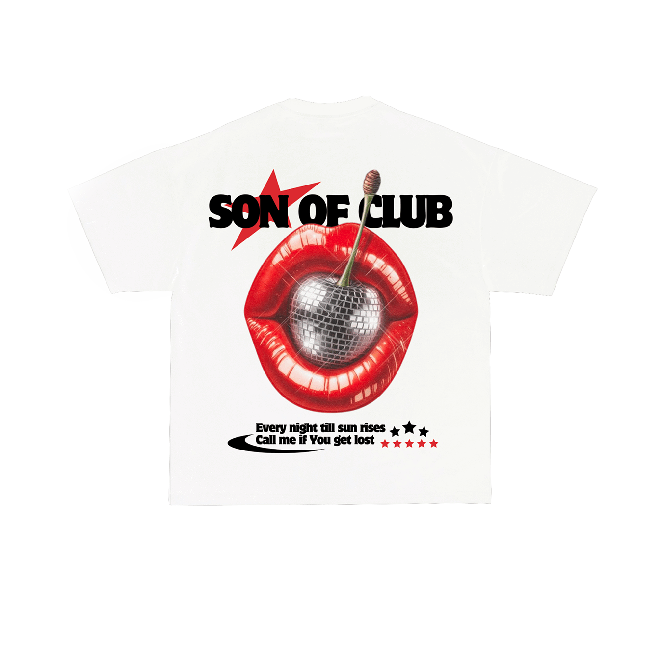 Son of Stars Son of Club White T-Shirt