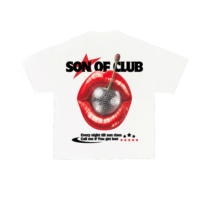 Son of Stars Son of Club White T-Shirt